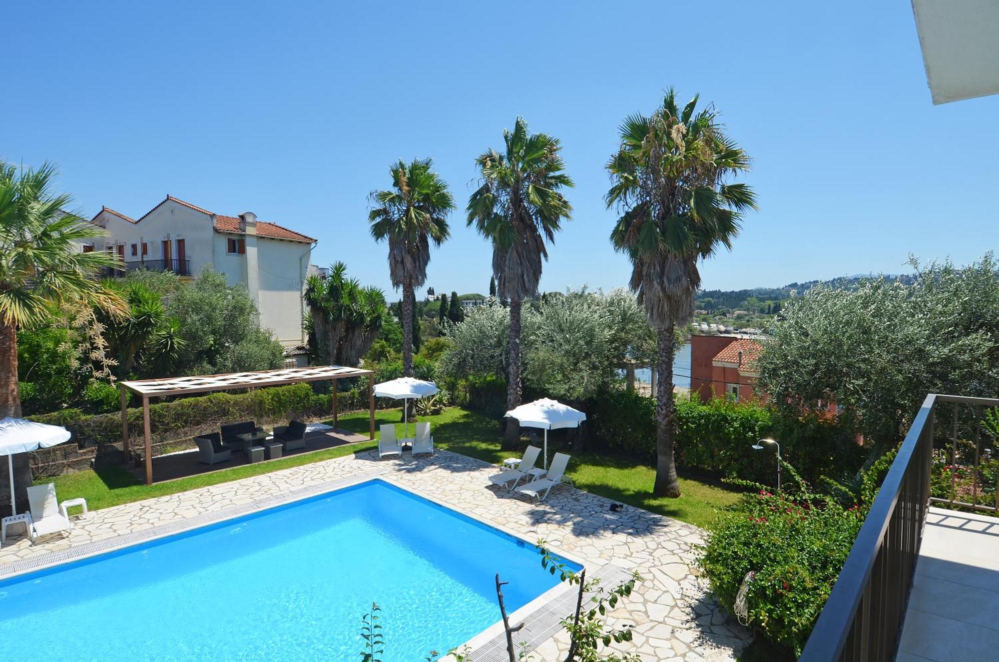 Villa Eftichia Hotel Apartments & Studios Kontokali Quarto foto