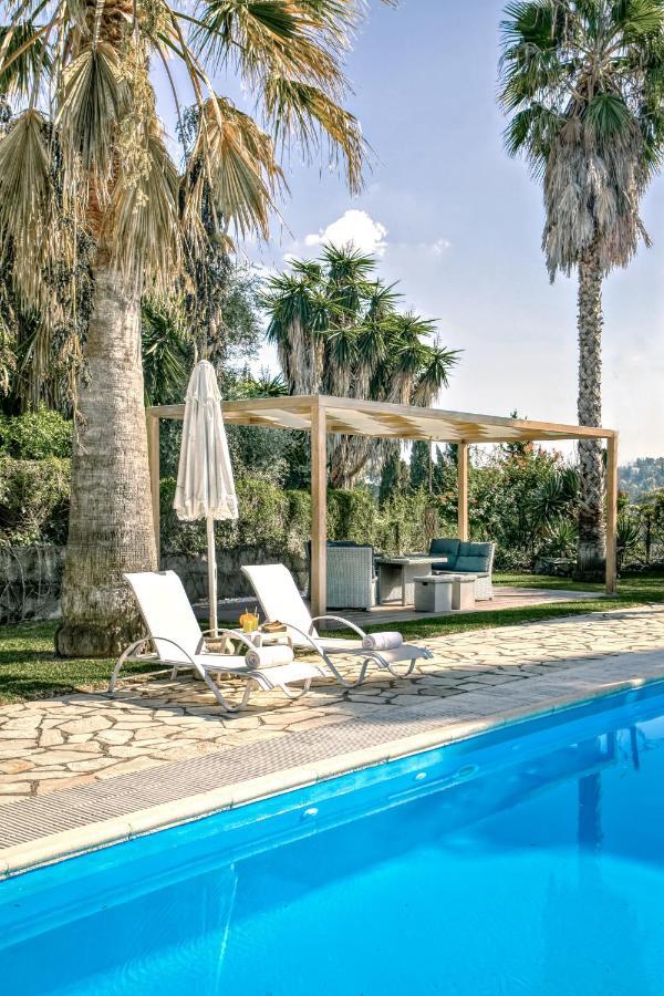 Villa Eftichia Hotel Apartments & Studios Kontokali Exterior foto